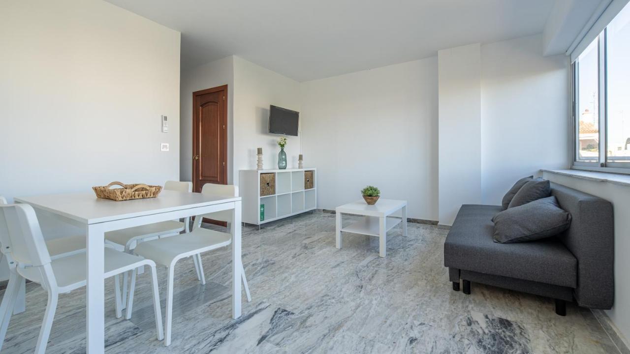 Conjunto De Apartamentos Antiguo Palacio Hotel Paris Huelva Exteriör bild