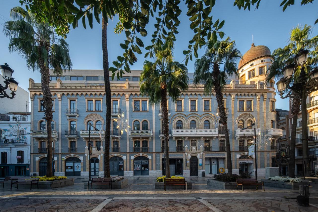 Conjunto De Apartamentos Antiguo Palacio Hotel Paris Huelva Exteriör bild