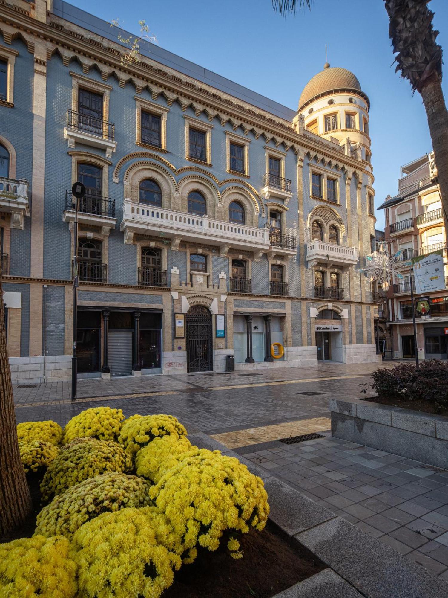 Conjunto De Apartamentos Antiguo Palacio Hotel Paris Huelva Exteriör bild