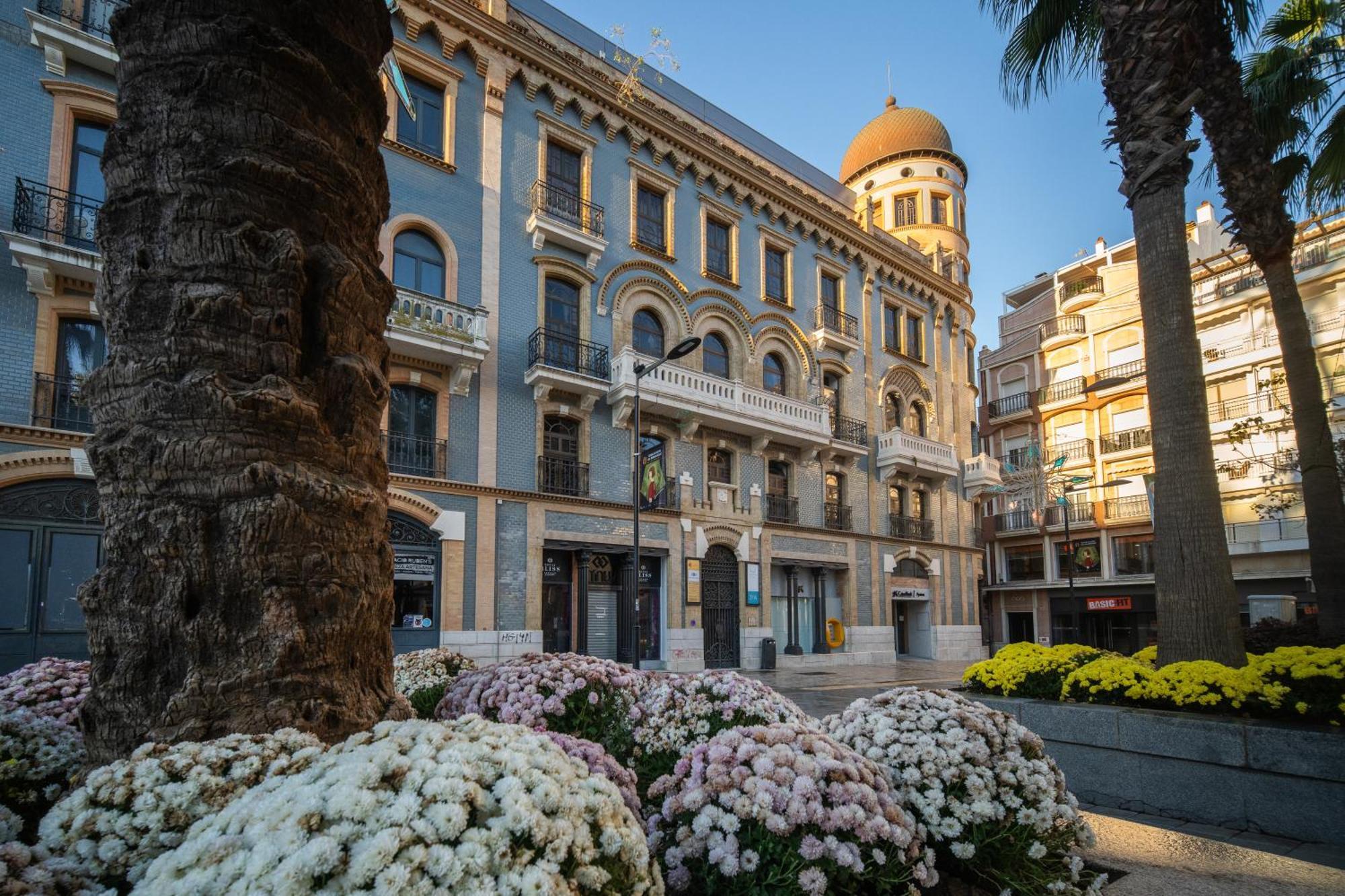 Conjunto De Apartamentos Antiguo Palacio Hotel Paris Huelva Exteriör bild